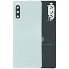 Back Cover Glass For Sony Xperia 10 III (Genuine) (White)