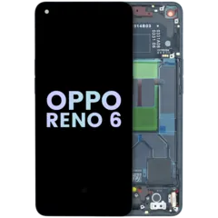 Pantalla OLED con marco para Oppo Reno 6 5G (Original)