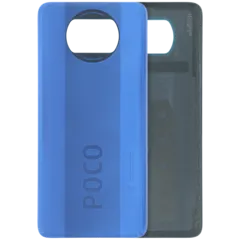 Backcover-Glas ohne Kameralinse für Xiaomi Poco X3 (Original)