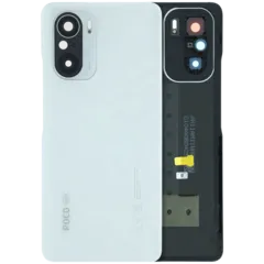 Tapa trasera de cristal con lente de cámara para Xiaomi Poco F3 (Original)