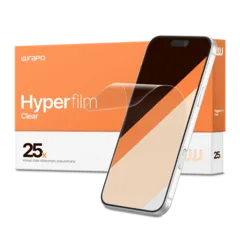 Wrapd HyperFilm - EPU Screen Protector Film (25 Pack) (Clear)