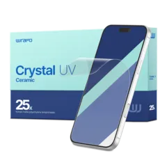 Wrapd Crystal UV - UV PET Screen Protector Film (25 Pack) (Matte)
