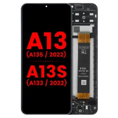 LCD Assembly With Frame For Samsung Galaxy A13 4G (A135 / 2022) / A13s (A137 / 2022) (Aftermarket Plus) (All Colors)