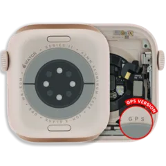 Carcasa completa para Watch Series 11 (42MM) (Original usada · grado A) (versión GPS) (aluminio / Oro rosa)