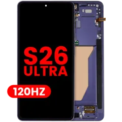 OLED Assembly With Frame For Samsung Galaxy S26 Ultra 5G (US & International Version) (Aftermarket Plus) (120Hz) (Cobalt Violet)