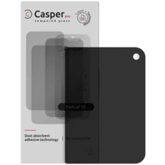Casper Pro Tempered Glass Compatible For iPhone Duo (10 Pack) (Privacy)