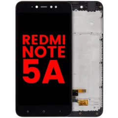 Pantalla LCD con marco para Xiaomi Redmi Note 5A (Compatible Plus)