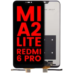 LCD Assembly Without Frame For Xiaomi Mi A2 Lite / Redmi 6 Pro (Aftermarket Plus) (All Colors)