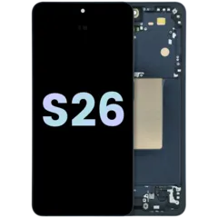 OLED Assembly With Frame For Samsung Galaxy S26 5G (Service Pack) (Black)