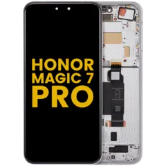 OLED Assembly With Frame For Honor Magic 7 Pro (Refurbished) (White)