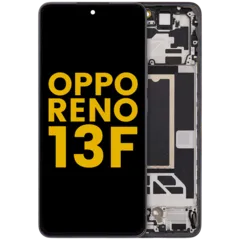 OLED Assembly With Frame For Oppo Reno13 F 4G / 5G (Refurbished) (Graphite Grey)