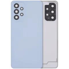 Back Cover With Camera Lens For Samsung Galaxy A33 5G (A336 / 2022) (No Logo) (Aftermarket Plus) (Blue)