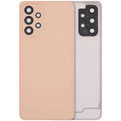 Back Cover With Camera Lens For Samsung Galaxy A33 5G (A336 / 2022) (No Logo) (Aftermarket Plus) (Peach)