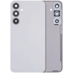 Back Cover Glass With Camera Lens For Samsung Galaxy A35 5G (A356 / 2024 (No Logo) (Aftermarket Plus) (Iceblue)