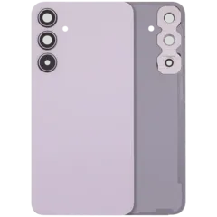 Back Cover Glass With Camera Lens For Samsung Galaxy A35 5G (A356 / 2024 (No Logo) (Aftermarket Plus) (Lilac)