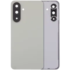 Back Cover Glass With Camera Lens For Samsung Galaxy A56 5G (A566 / 2025) (No Logo) (Aftermarket Plus) (Olive)