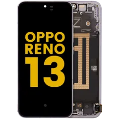OLED Assembly With Frame For OPPO Reno 13 (Refurbished) (Purple)