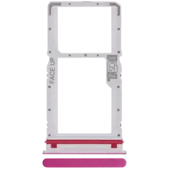 Sim Card Tray For Motorola Moto G37 (XT2625 / 2026) (Fuchsia Red)