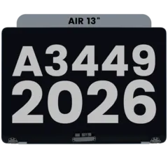 Pantalla LCD completa para MacBook Air 13" A3449 (2026) (Original usada · grado A)