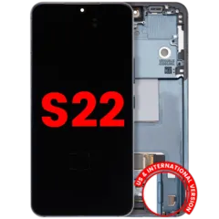 OLED Assembly With Frame For Samsung Galaxy S22 5G (US & International) (Aftermarket Plus) (Green)