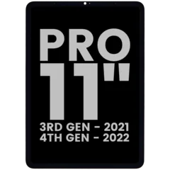 LCD Assembly With Digitizer For iPad Pro 11" 3rd Gen (2021) / Pro 11" 4th Gen (2022) (Used OEM Pull: Grade B) (All Colors)