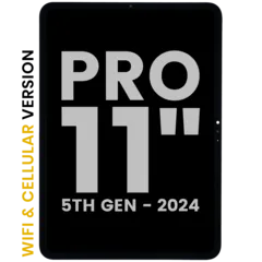 OLED Assembly With Digitizer For iPad Pro 11" 5th Gen (2024) (WiFi & Cellular) (Used OEM Pull: Grade B) (All Colors)