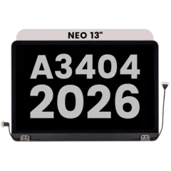 Complete LCD Display Assembly For MacBook Neo 13" A3404 (2026) (Used OEM Pull: Grade B) (Blush)