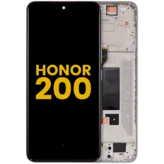 OLED Assembly With Frame For Honor 200 (Refurbished) (Coral Pink)