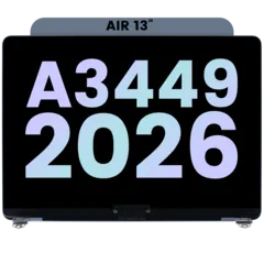 Complete LCD Display Assembly For MacBook Air 13" A3449 (2026) (Genuine OEM) (Sky Blue)