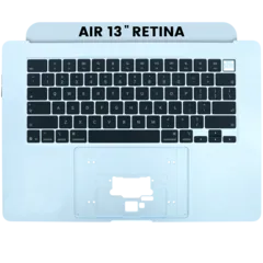 Top Case with Keyboard (ANSI US) For MacBook Air 15" A3448 (2026) (Genuine OEM) (Sky Blue)