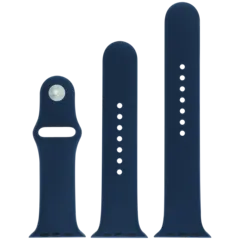 Apple Sport Solo Loop Band For All Watch Series (45MM) (OEM Grade New) (Abyss Blue)