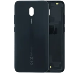 Back Cover Glass for Xiaomi Redmi 8A (Service Pack) (Midnight Black)
