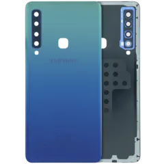 Back Cover Glass For Samsung Galaxy A9 (A920 / 2018) (Service Pack) (Lemonade Blue)