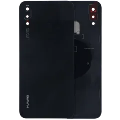 Back Cover Glass for Huawei P20 Lite (2018) (Service Pack) (Midnight Black)