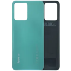 Back Cover Glass for Xiaomi Redmi Note 12 5G (Service Pack) (Mint Green)