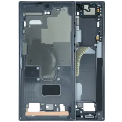 Mid-Frame Housing for Samsung Galaxy S22 Ultra (Service Pack) (Phantom Black)