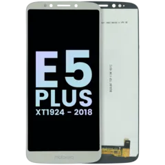 Pantalla LCD sin marco para Motorola Moto E5 Plus (XT1924 / 2018) (Original OEM)