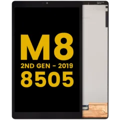 LCD Assembly Without Frame For Lenovo Tab M8 (8505) (Refurbished) (Black)