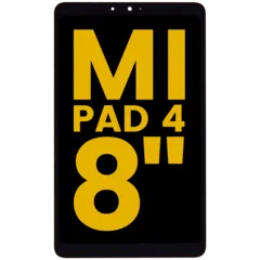 LCD Assembly Without Frame Compatible For Xiaomi Mi Pad 4 8'' (Refurbished) (Black)