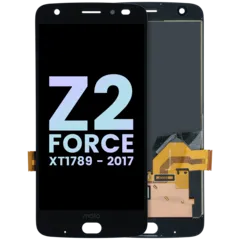 LCD Assembly Without Frame Compatible For Motorola Moto Z2 Force (XT1789 / 2017) (Genuine OEM) (Black)