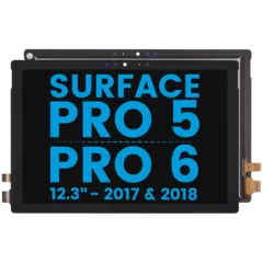 LCD Assembly With Digitizer For Microsoft Surface Pro 5 (1796) / Surface Pro 6 (1807) (Aftermarket) (Black)