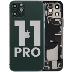 Carcasa trasera con flex de carga y piezas pequeñas para iPhone 11 Pro (Original usada · grado C)