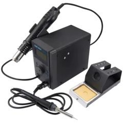 8586D 800W Solder Station 2 in 1 Hot Air Gun Lead-Free Rework Station and Soldering Iron (Quick) (220V / EU Version)
