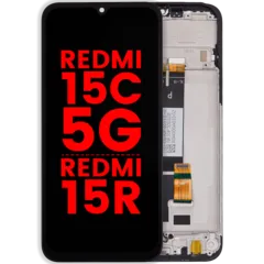 LCD Assembly With Frame For Xiaomi Redmi 15C 5G / Redmi 15R (Aftermarket Plus) (All Colors)