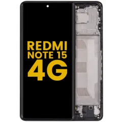 Pantalla OLED con marco para Xiaomi Redmi Note 15 4G (Reacondicionada)