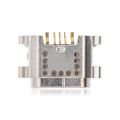 Charging port soldering required - 05 Pin - Micro B - 4 Anchor Points (C112)