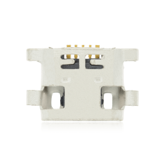 Charging port soldering required - 05 Pin - Micro B - 4 Anchor Points (C396)