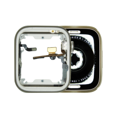 Housing Assembly Compatible For Watch Series 8 (45MM) (Aluminum/Starlight) (GPS Version) (Used OEM Pull: Grade B/C)