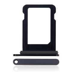 Single Sim Card Tray Compatible For iPhone 12 Mini (Black)