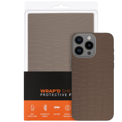 Wrapd Back Skin - Crocodile Pattern (Gris) (pack de 10)